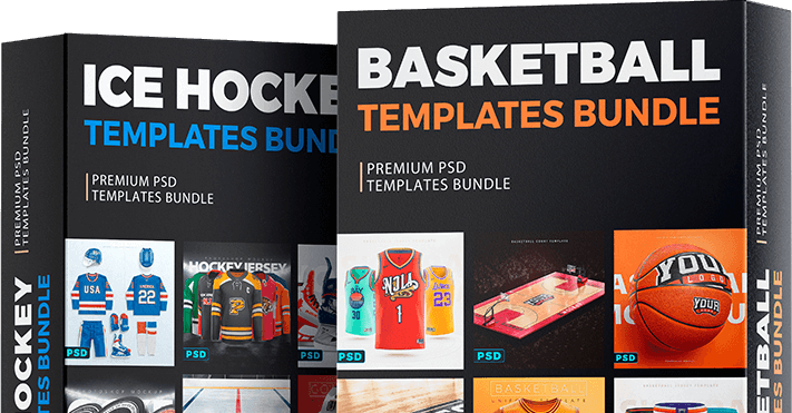 SportsTemplates mockups