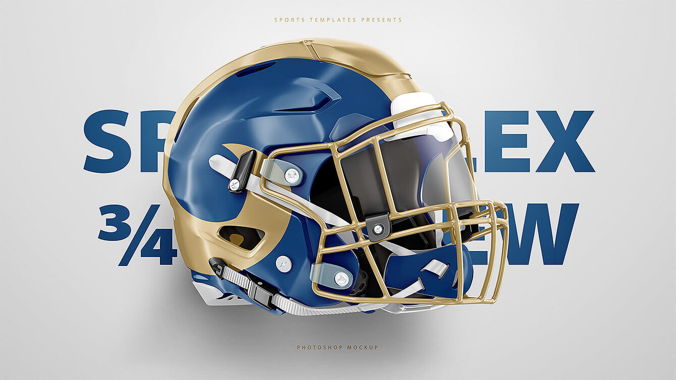 revo football helmet template