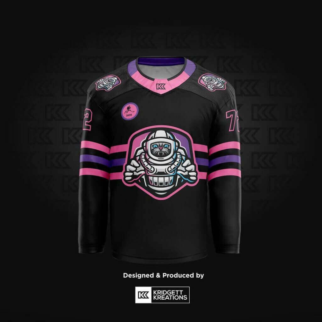 Design your own hockey jersey» 3D kit designer